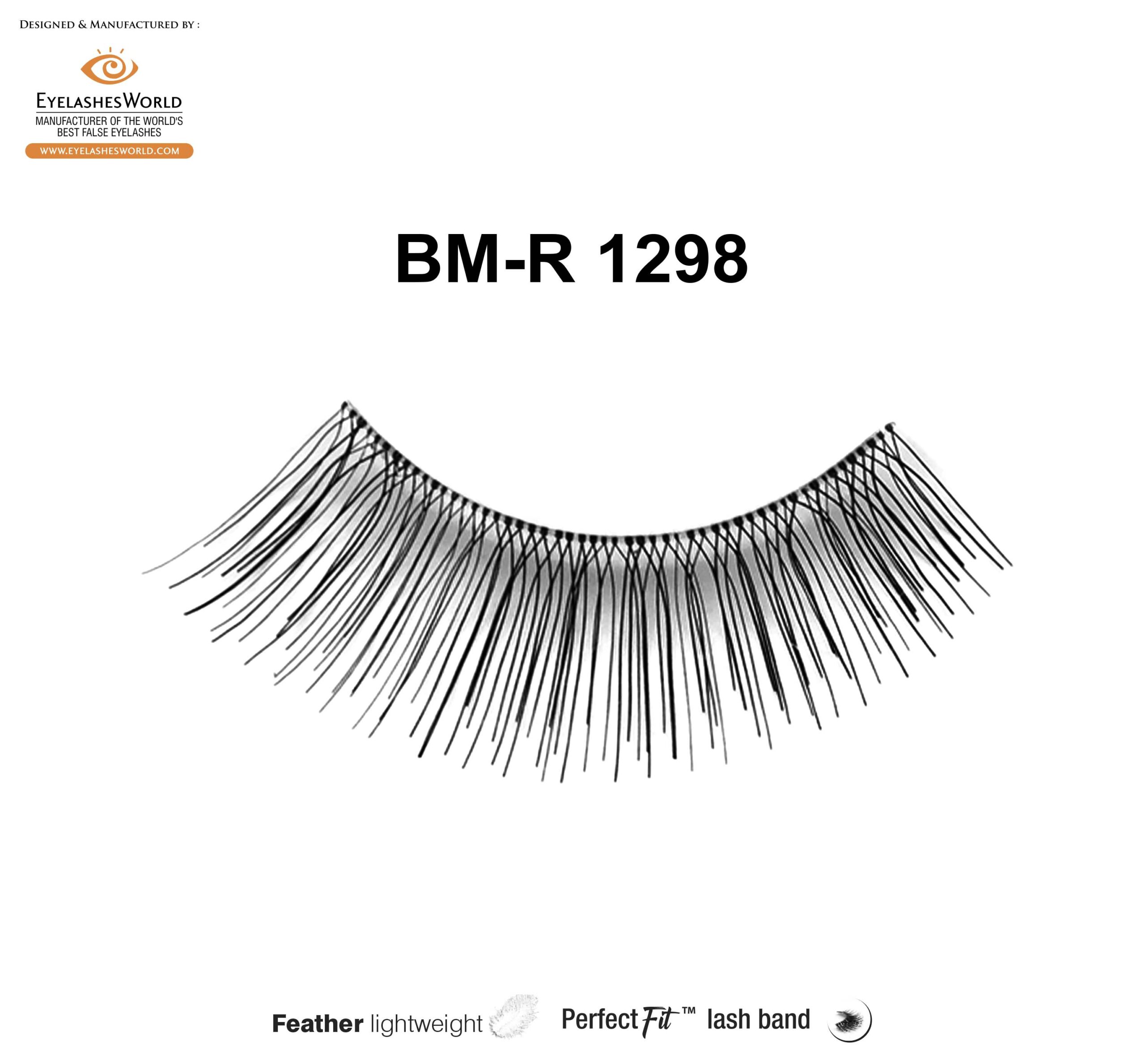 Natural and Comfortable False Eyelashes from BM-R 1298