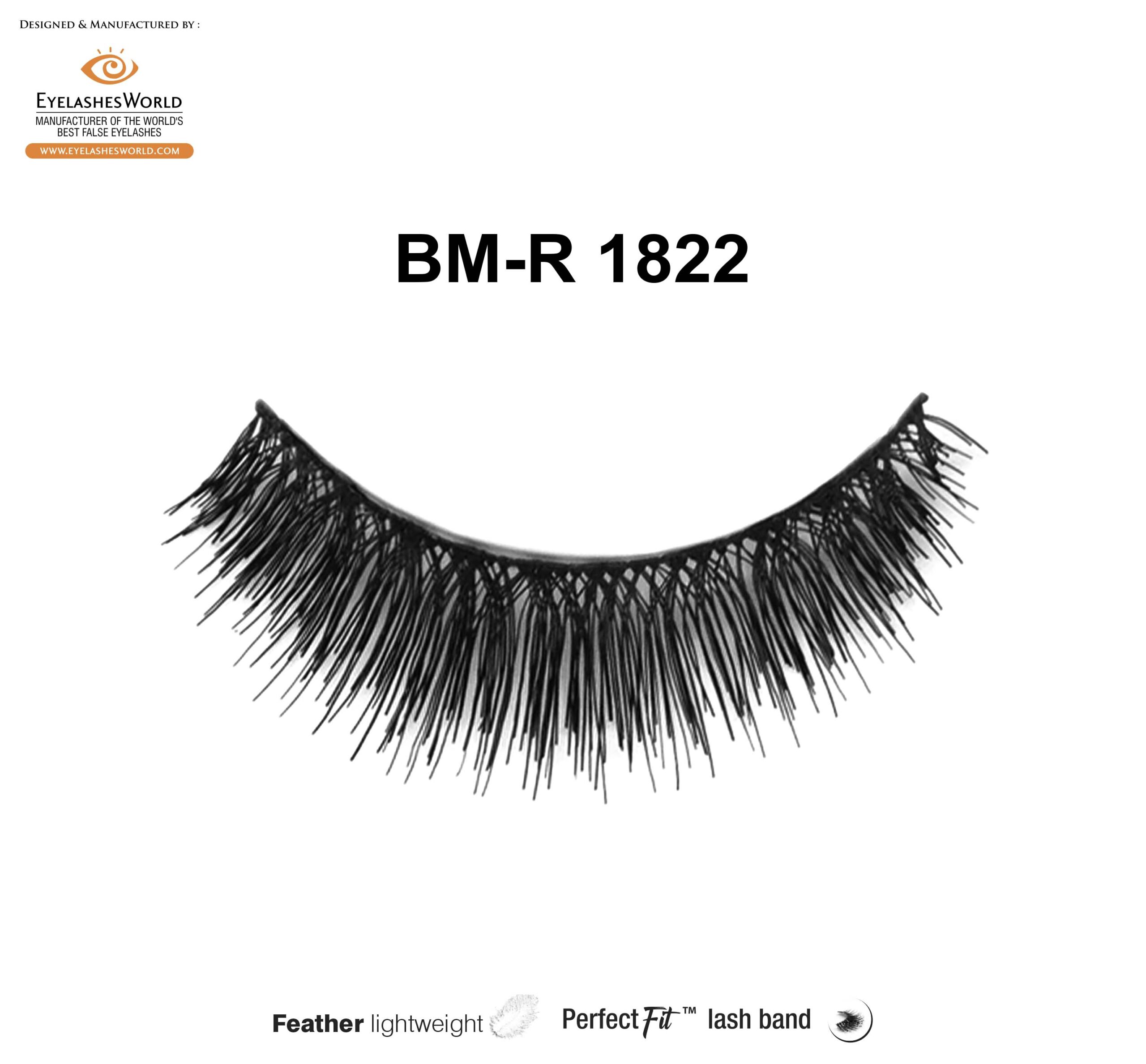 Discover BM-R 1822: Natural Strip Lashes for Everyday Wear